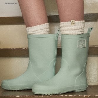 벤시몽 [24SS] BSM RAIN BOOTS MID - PASTEL MINT