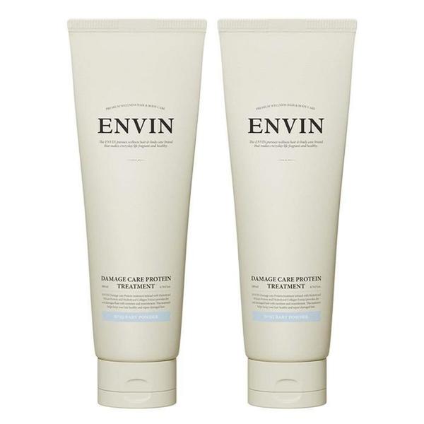 확대된 대표 앙방 단백질 손상모케어 트리트먼트 200ml x 2 - 베이비파우더향(1)