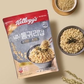 100% 통귀리밥 즉석밥 500g x 3개