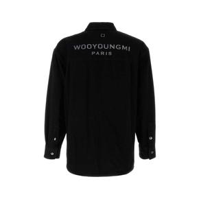 24FW 우영미 긴팔 셔츠 W243SH17 989B Black