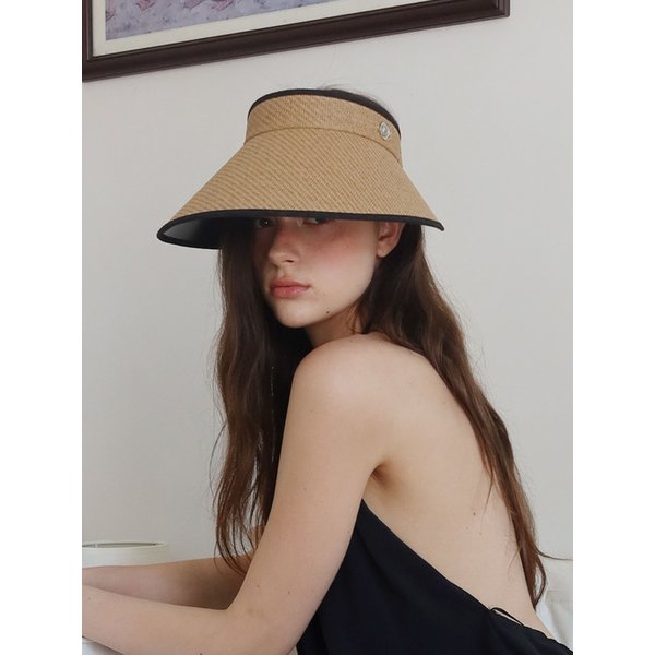 Mori Sun Visor Hat_beige