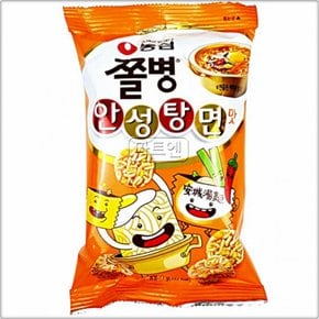 농심 쫄병 안성탕면맛 77g 10개