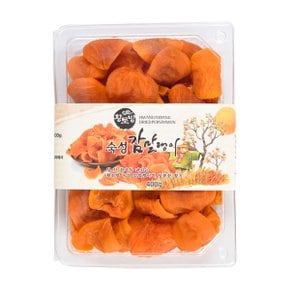 황토방 숙성 감말랭이 400g (팩)