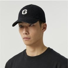 [여주점] G LOGO DENIM WASHED BALL CAP-BLACK