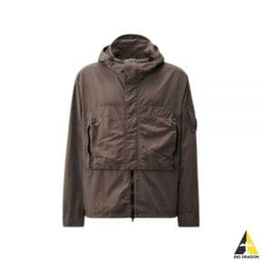 Company CP컴퍼니 24FW Flatt Nylon Hooded Overshirt (17CMOS132A 005991G 771) (플랫 나일