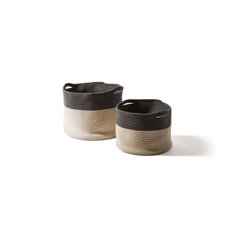 [Cassina 공식수입원] Podor Basket, Set of 2 (Beige and Grey)