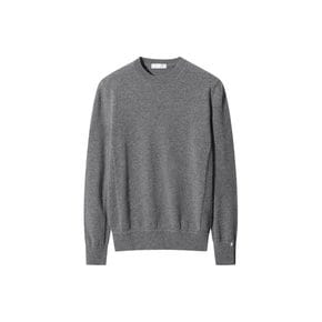 Men Essential Crew Sweater_D6WAW24101GYX