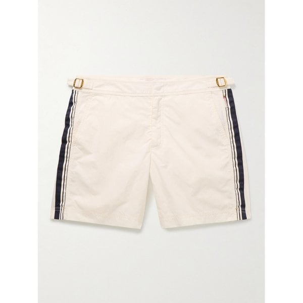 불독 스트레이트 레그 미드 렝스 프린트 스윔 쇼츠 46376663162938657