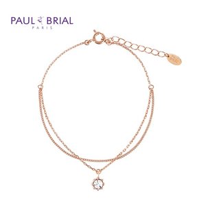 [SILVER] PYSB004S 4월 다이아몬드 탄생석 두줄 팔찌