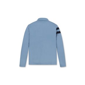 WAAC(왁골프)Men WAACKY Stripe Point Fleece LS Polo_WMTBW24703SBX