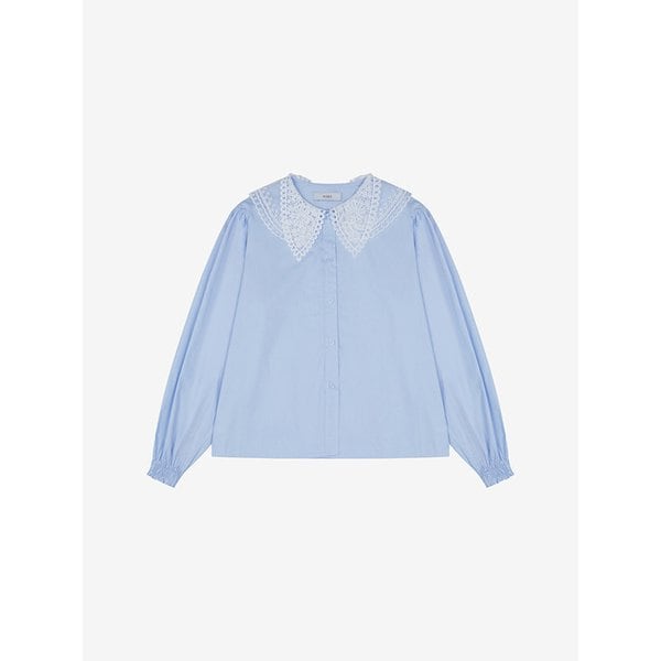 더블 레이스 카라 블라우스 (TMBAB2408)