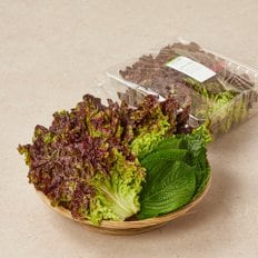  상추와 깻잎 (150g)