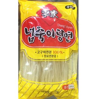 제이큐 식당 가공식품 식자재 이가 당면 실온보관 500g X4