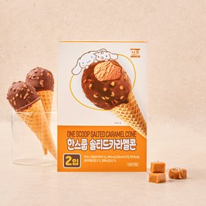 서주 한스쿱 솔티드카라멜콘 멀티팩 260mL (130ml x 2개)