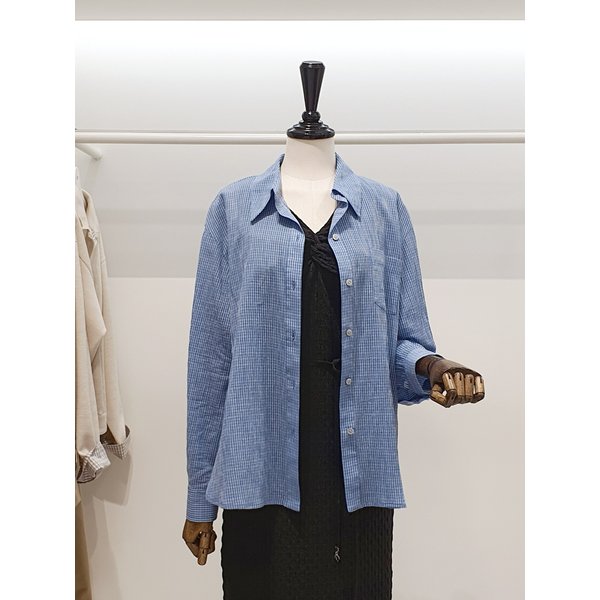 [파주점] 쥬크 주크 오버핏 포켓 체크 셔츠 V262MSC947