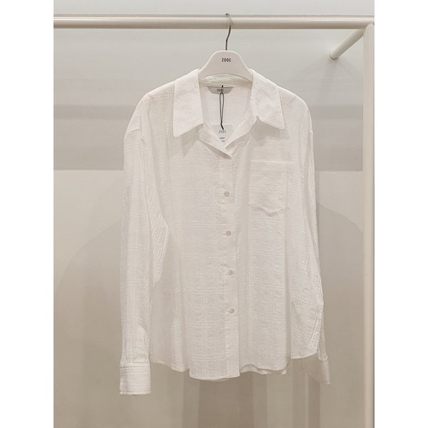 [파주점] 쥬크 주크 오버핏 포켓 체크 셔츠 V262MSC947