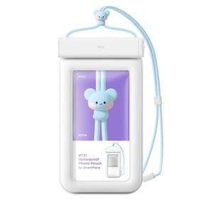 BT21 미니니 4중 잠금 스마트폰 방수팩