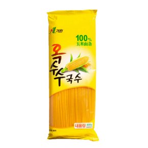 가원 100% 옥수수국수 400g 백종원국수 비건면 제로당 제로슈거 제로콜레스테롤