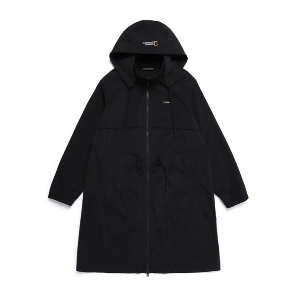 [여주점] N251WFT083  여성시그너스 우븐 스트레치 롱 풀집업 카본블랙