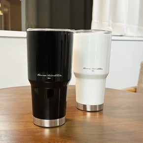 올스텐304 사무실 보온 보냉 사무실 차량 가정용 대용량 손잡이포함 텀블러 900ml
