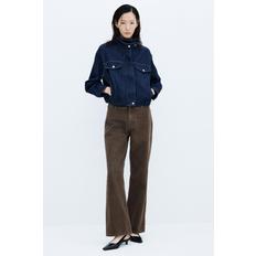 코튼 데님 재킷 다크 데님 블루 1363316002