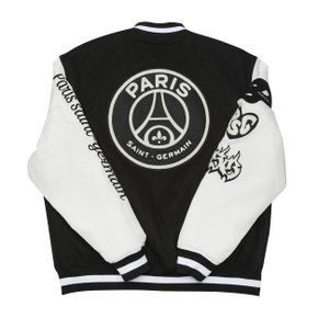 PSG  PSG PATCHWORK WAPPEN VARSITY JACKET PSG2402JP001UBK