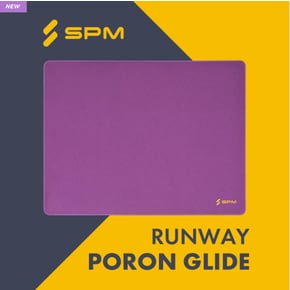 RUNWAY PORON GLIDE 런웨이 포론 글라이드 게이밍 마우스패드