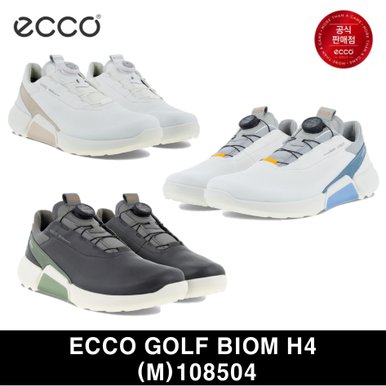 [ECCO정품]23F/W 에코 H4 BIOM BOA 남성 스파이크리스 골프화 108504 (색상3가지)