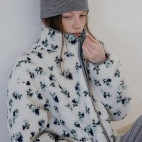 Flower fleece jumper [TIWT04JP03]_Ivory