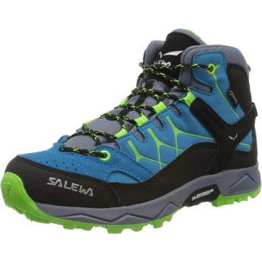  독일 살레와 여자 트레킹화 등산화 1834508 Salewa JR Alp Trainer Mid GTX 0365 dark denim/cha