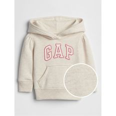 베이비갭 GAP 로고 후디 후드티 헤더 베이지 9701480