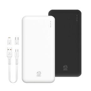 QC3.0 2세대 듀얼 고속충전 보조배터리 10000mAh 블랙