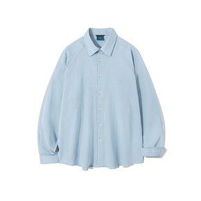 Stitch Stripe Shirt S114 Serenity Blue