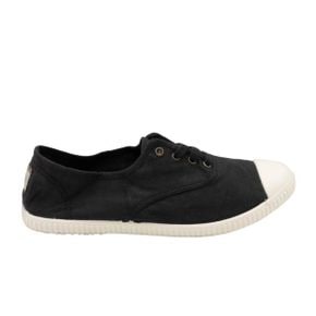 5349040 VICTORIA Women Inglesa Tintada Puntera Sneaker In Negro