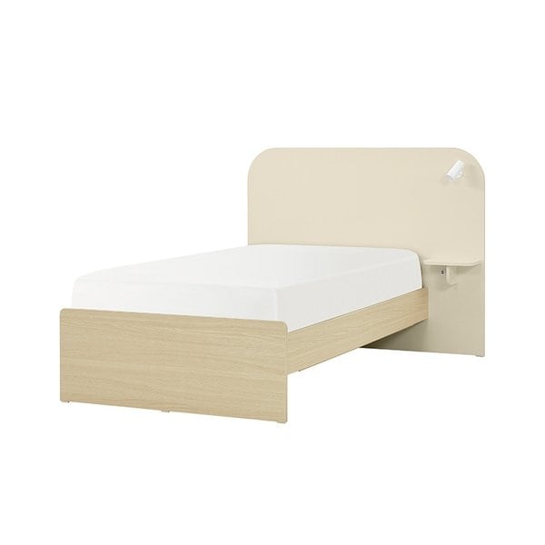 뉴아빌 조명침대_내추럴 (옵션 택1)