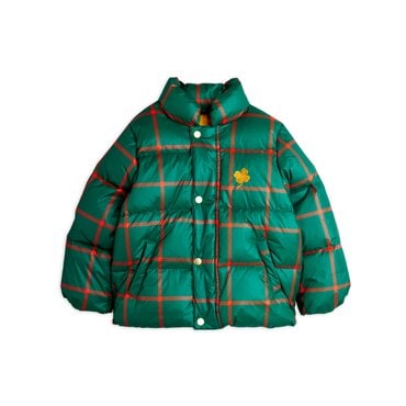 매직에디션 [MINI RODINI] Plaid aop citypuffer(2571011675)