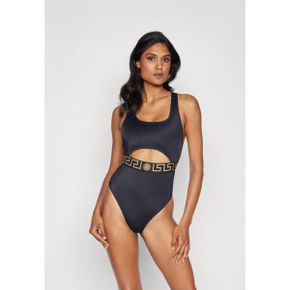 5177747 Versace SWIM ONE PIECE NEW LOGO - Swimsuit black