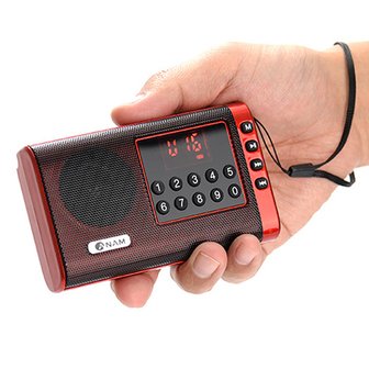 리코 아남 ATX-13 라디오 효도라디오 휴대용 MP3 스피커 레트로