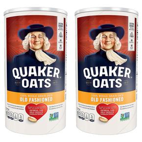 [해외직구] Quaker 퀘이커 올드 패션 오트밀 510g 2팩