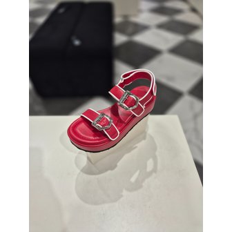 슈콤마보니 [여주점] Line Buckle Strap Sandal(red)_DG2AM25047RED