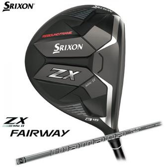 스릭슨 3333304 DUNLOP SRIXON ZX Mk-II 페어웨이 우드 Diamana ZX-II 50 카본 샤 FA3292286