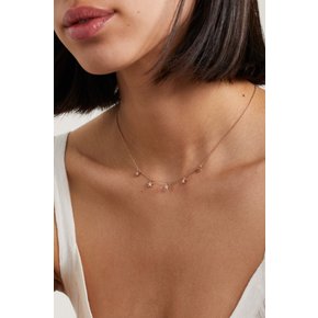 Mini Star 14-karat Rose Gold Diamond Necklace 로즈 골드 1647597300540504