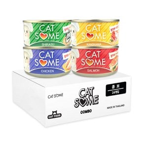 CATSOME 캣썸 고양이캔 80G (1BOX)