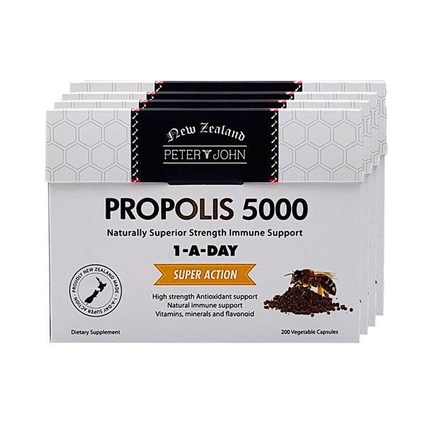피터앤존 프로폴리스 Propolis 5000mg 200캡슐 4개