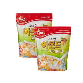 [포스트] 고소한 아몬드 후레이크 620g x 2개 (S11344345)