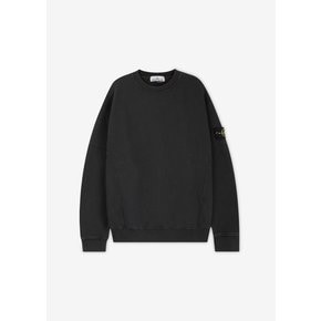 남성 와펜 패치 블랙 맨투맨 K1S156100032 S0045 V0129