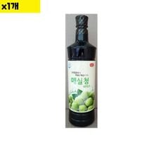 광야 매실청 970ml 1Kg 1개 음료원액 매실원액 매실음료 양념기름 식당