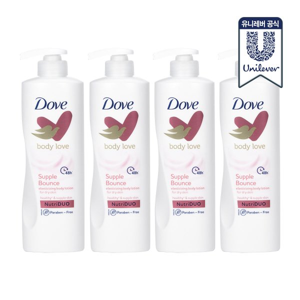 바디러브 바디로션 서플 바운스 400ml 4개