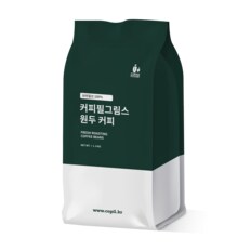 [가격Down,용량Up,맛은그대로]커피필그림스 원두커피 프로그레스 블렌드 1.8kg (갓볶은 신선한 국내 로스팅, 당일 발송)