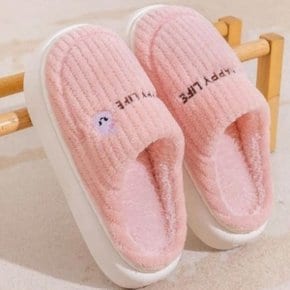 여성 FW 오피스 퍼슬리퍼 폭신한 실내 귀여운 디자인